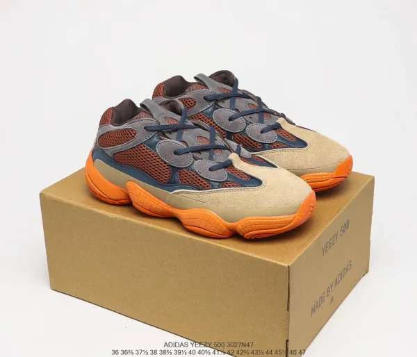 Adidas Yeezy 500 'Salt' Sneakers Chunky Sneakers - 23