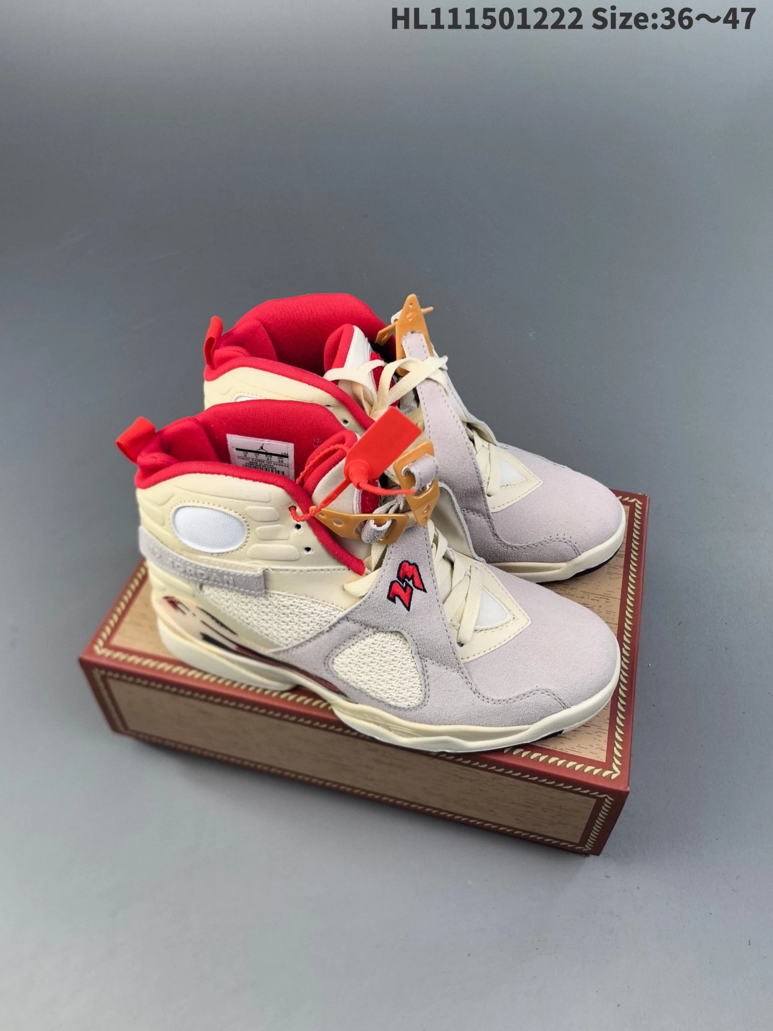 Jordan Sneakers Air 8 Retro x SoleFly FJ2850-107 image 2