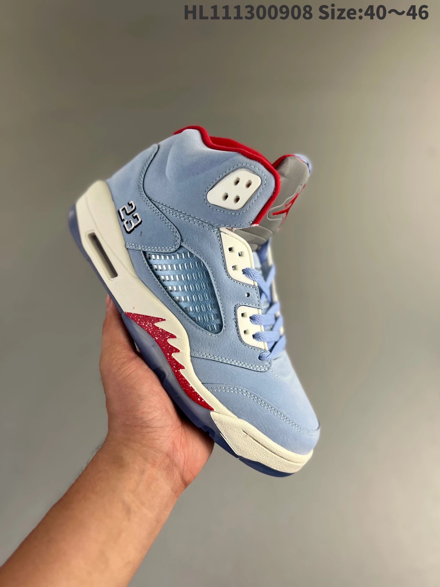 Jordan Sneakers Air 5 Retro Trophy Room CI1899-400 image 9
