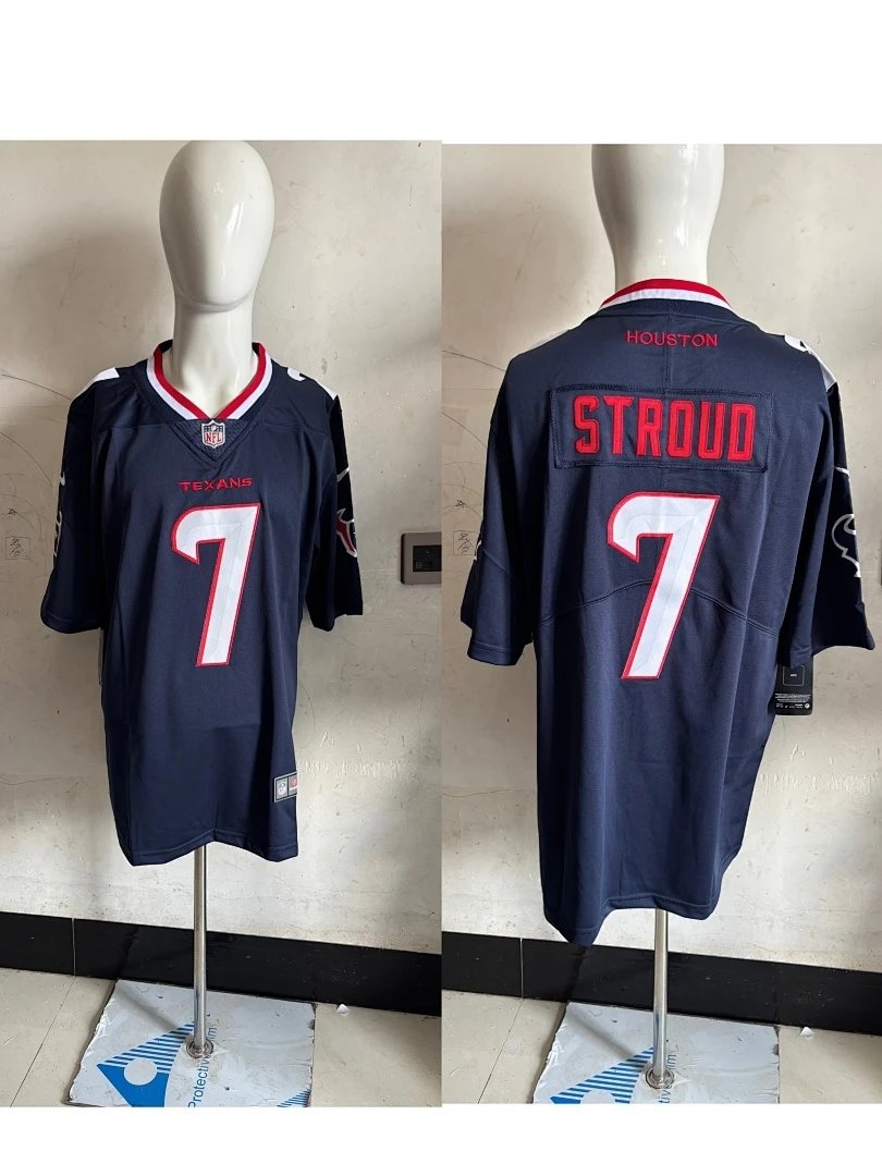 Nike Football Jerseys C.J. Stroud #7 Houston Texans Jersey — *004