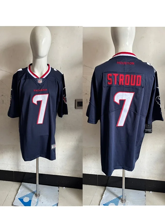 Nike Football Jerseys C.J. Stroud #7 Houston Texans Jersey product detail image 5
