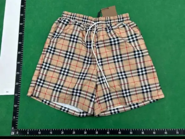 Burberry Classic Check Swim Shorts Beige Multicolor - 1