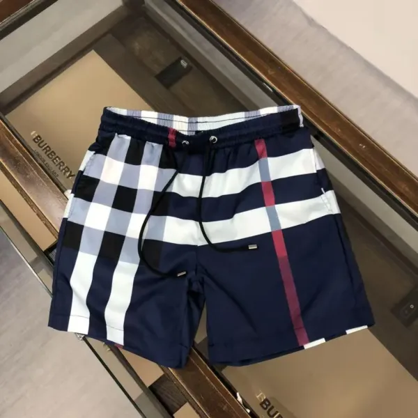 Burberry Classic Check Swim Shorts Beige Multicolor - 9