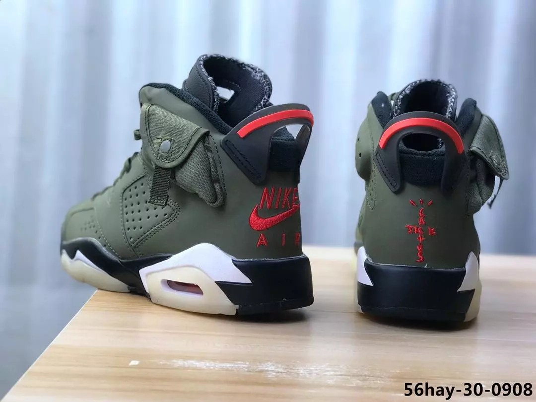 Travis Scott x Air Jordan 6 AJ6TS 3M CN1084 200