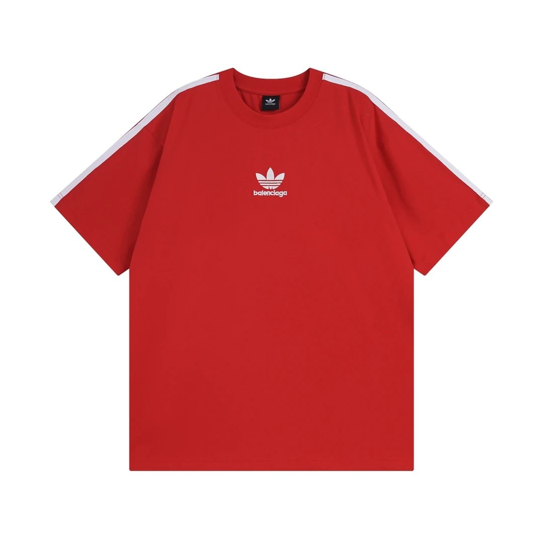Balenciaga x Adidas T-Shirts — red colorway — USFans Spreadsheet photo