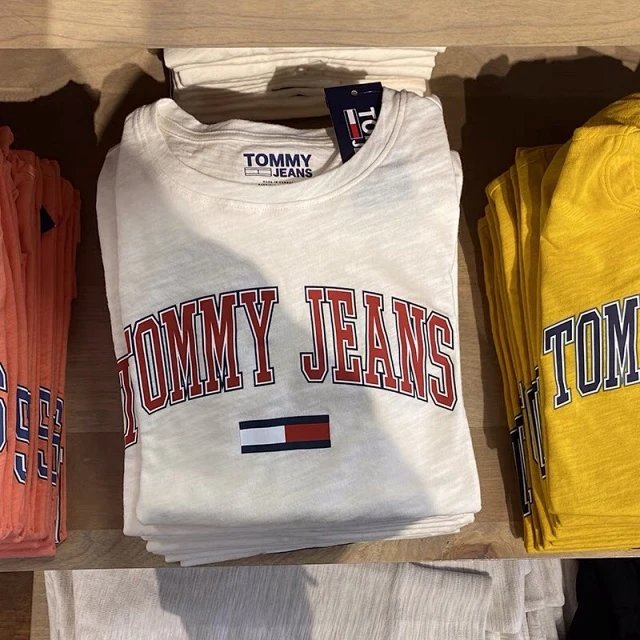 Tommy Hilfiger Jeans Letter Print Couples T-Shirt