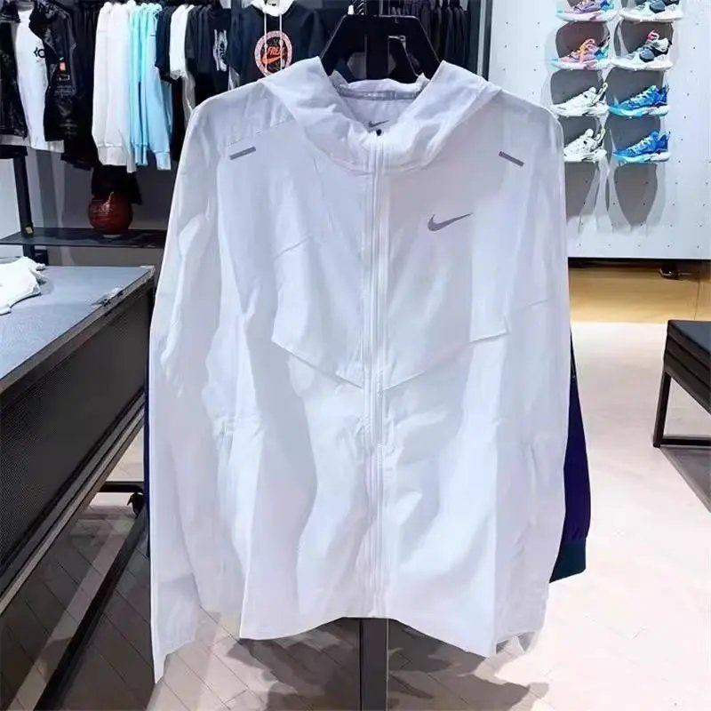 running coat white