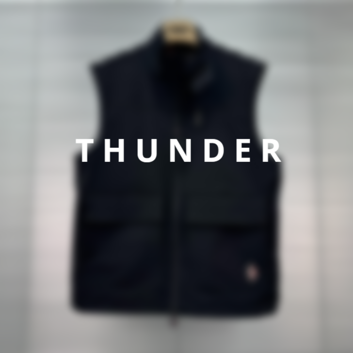 MC Black Zip-Up Vest