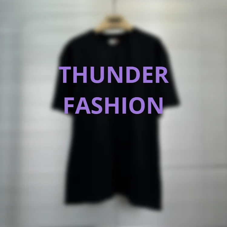 Y/L small pattern embroidered round neck T-shirt
