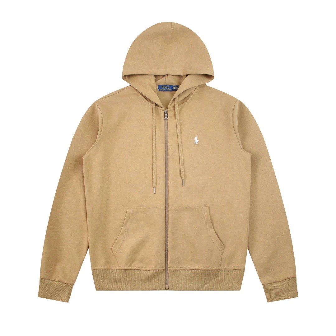 Polo Ralph Lauren Hoodie Pony Logo Tan