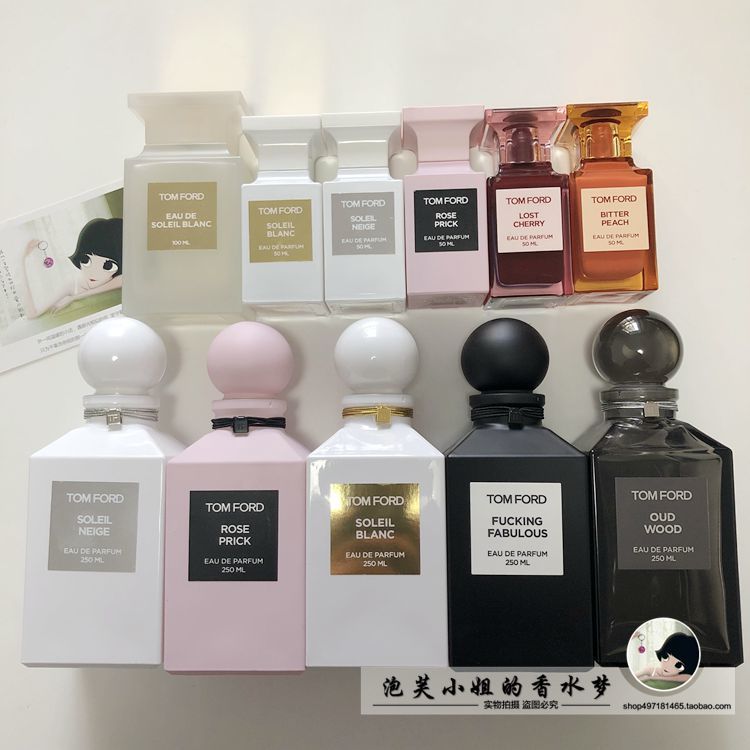 汤姆福热门香水合集】Tom Ford 阳光琥珀白日之水白色麂皮白麝香皮革橙花油太阳雪映流光荆棘玫瑰刺桃子樱桃沉香乌木苦桃/绝醉洋槐灰色香根草