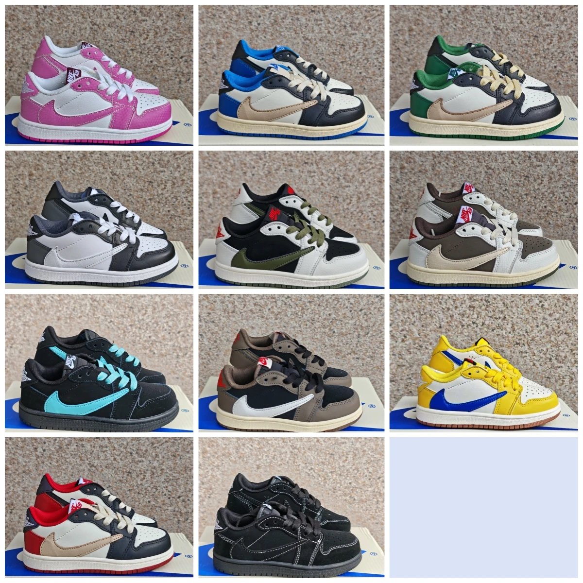 Nike Sneakers Air Jordan 1 Low Travis Scott