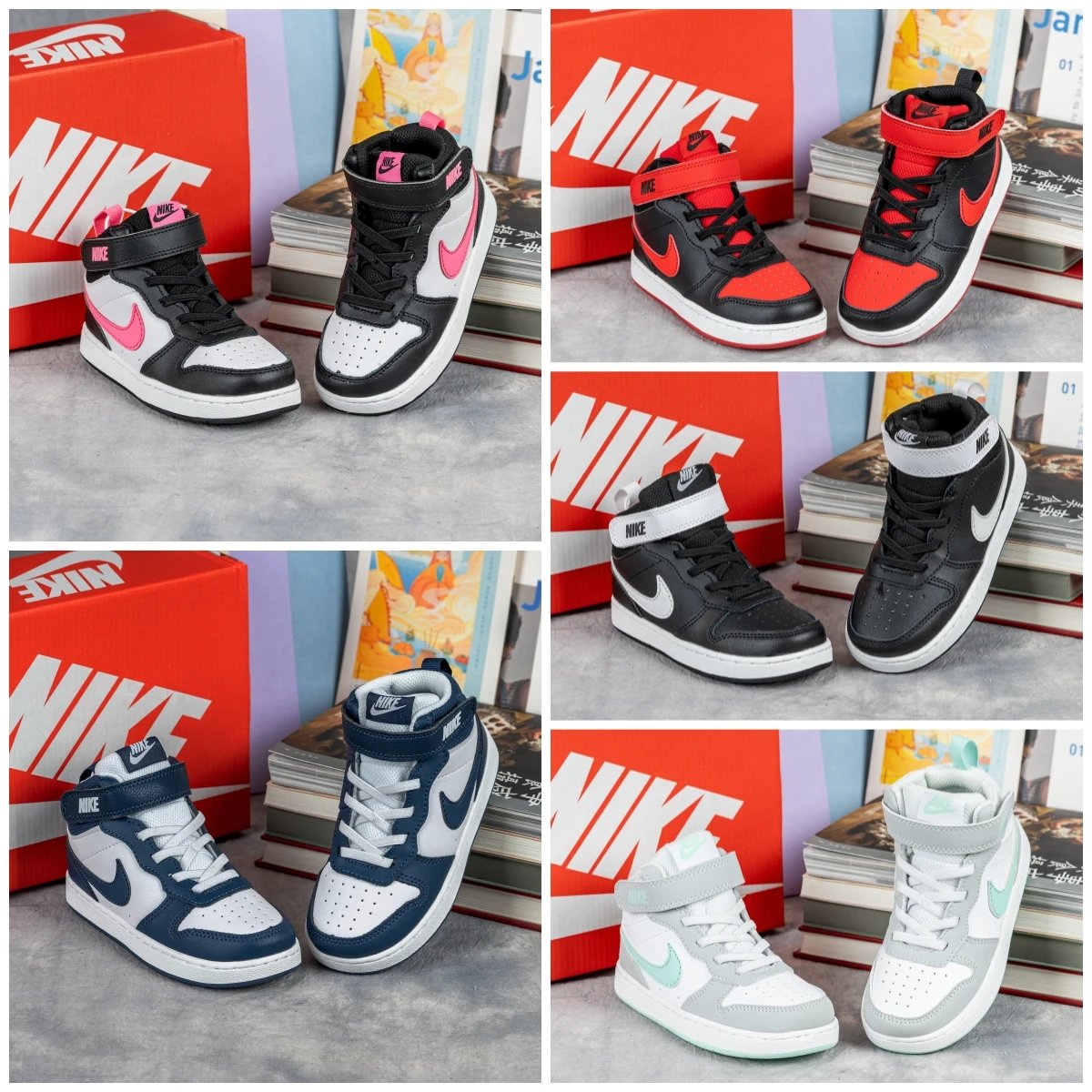 Nike Court Borough children's Shoes | 5 colorways