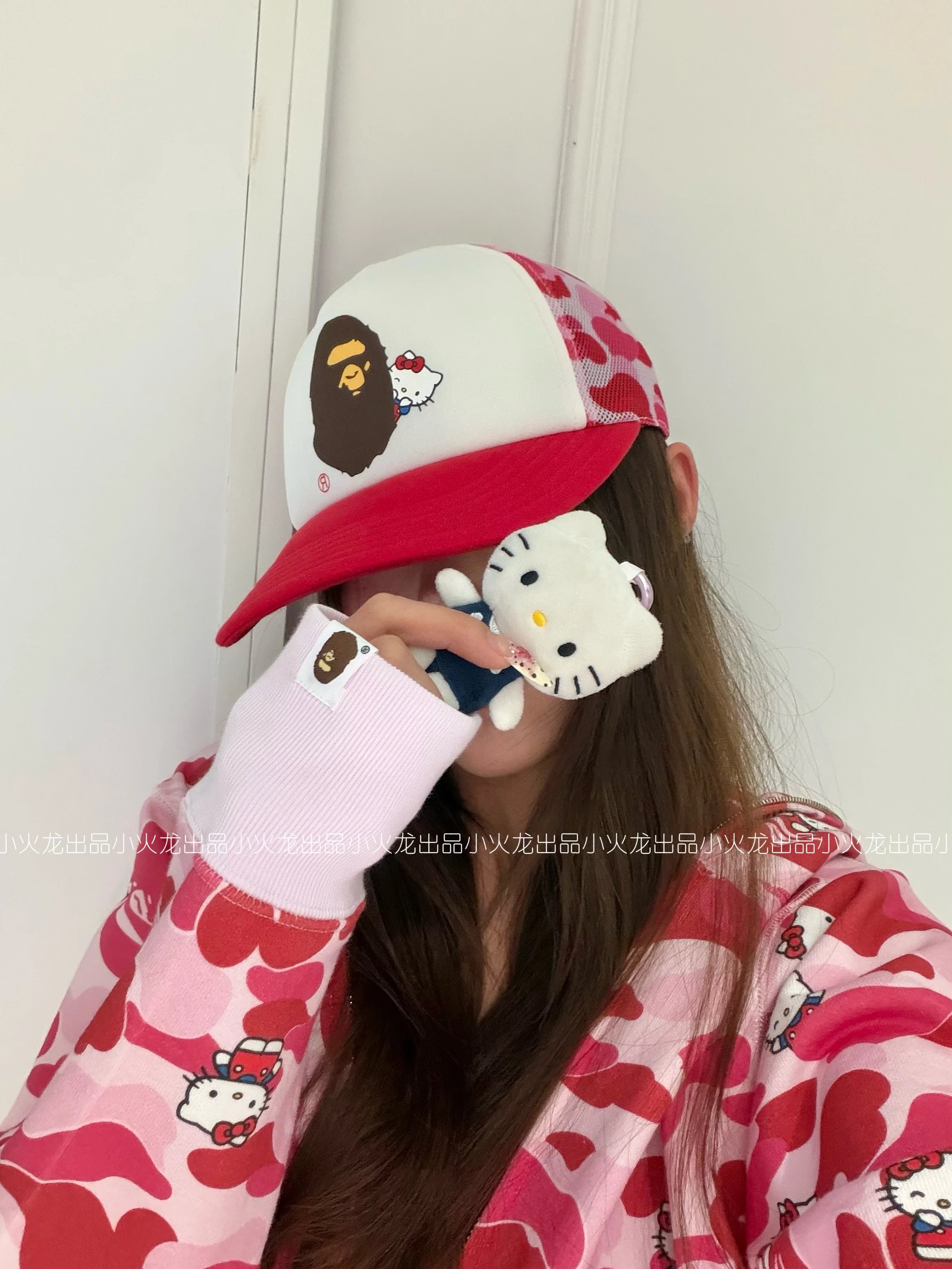 [In Stock] BA*PE Kitty Collaboration and Kuromi Collaboration Hat