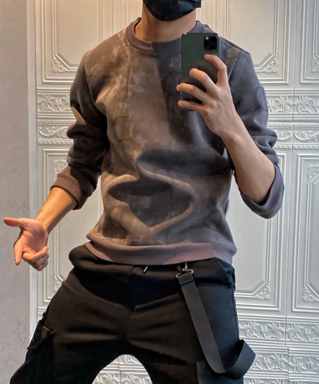 Suede Space Cotton Fleece Hoodie