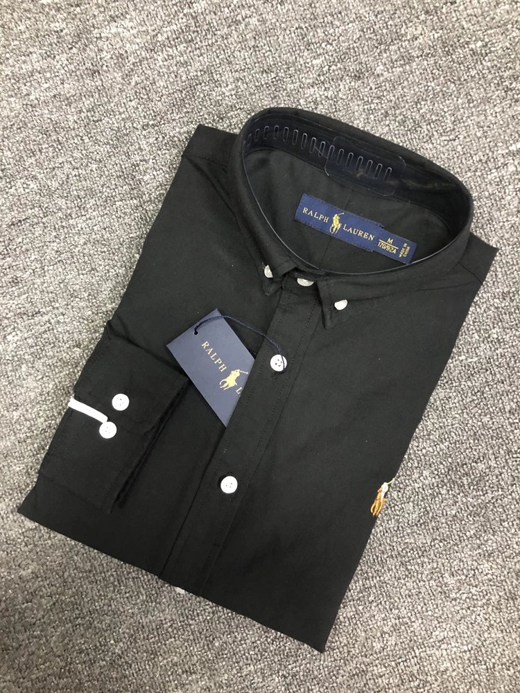 Polo Ralph Lauren Shirt Embroidered Pony Black