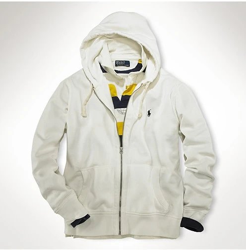 9901  ralph lauren秋季男士长袖连帽卫衣纯色拉链开衫外套，多色可选 - 135861
