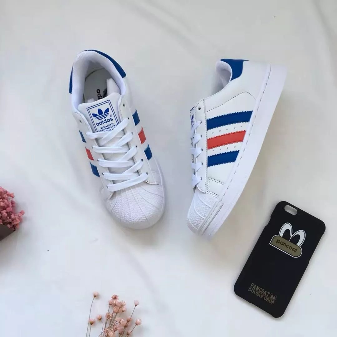 White Blue Red