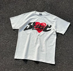 thumbnail for S X CPFM Heavy Industries Co-branded Kanye Love Letter Foam Print High Street Short Sleeve