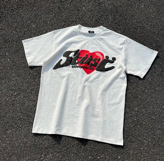 S X CPFM Heavy Industries collaborates with Kanye Love Letter Foam Printed High Street Short Sleeves