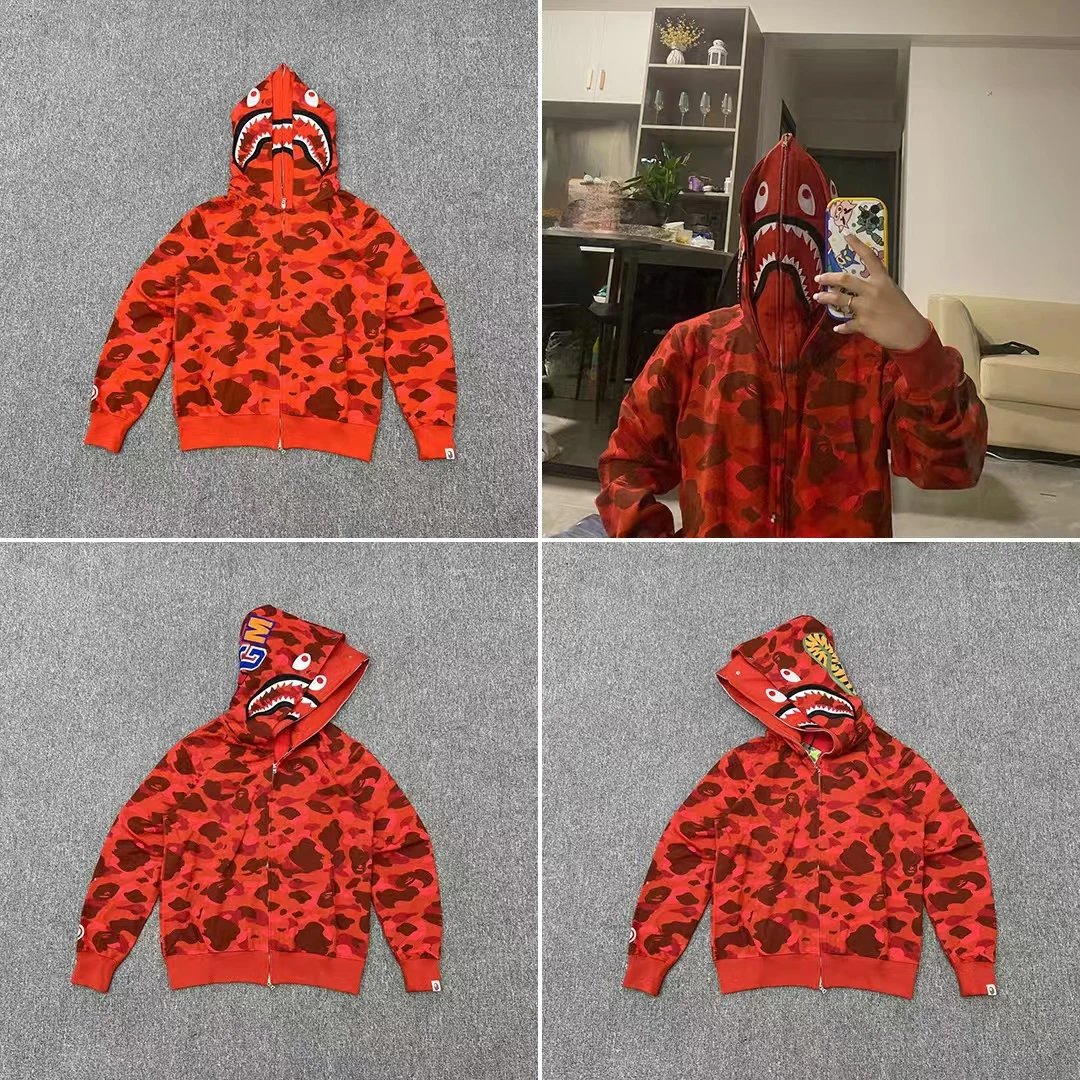 Red double hat