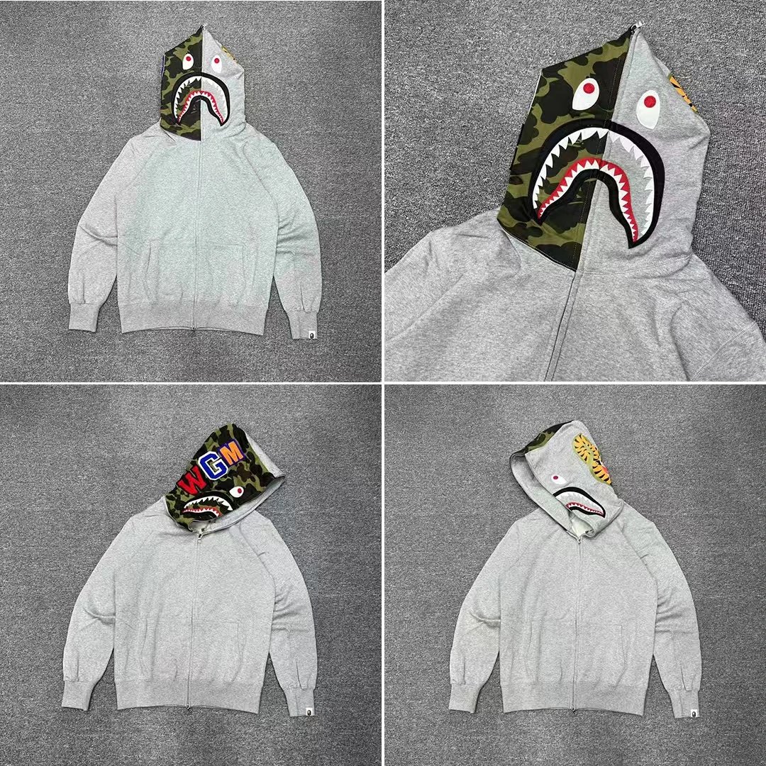 Gray camouflage hat