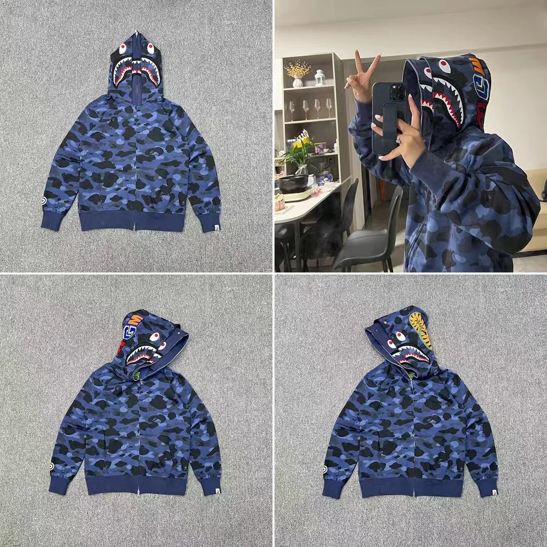 Blue double hat