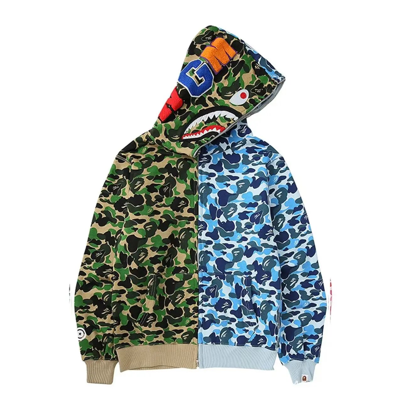 Cheap camouflage shark jacket 7