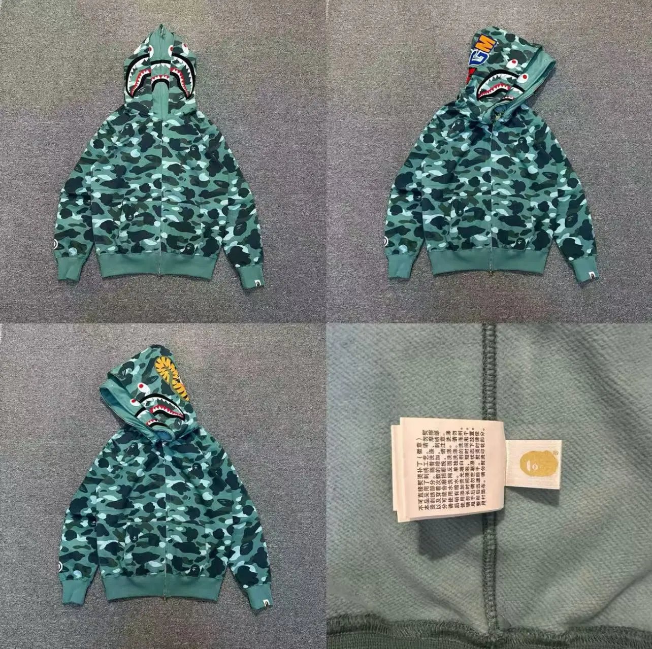 Green double hat XX231