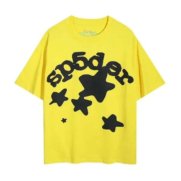Spider! Spider Web Graphic Print Lavender T-Shirt - 14