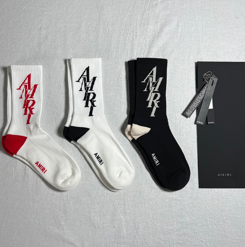 AMIRI STACK SOCK 3 color 1:1