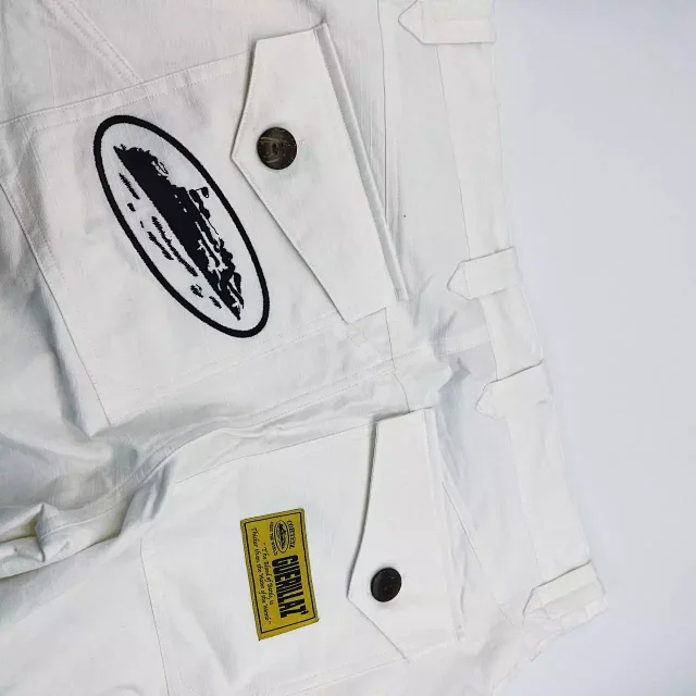Corteiz Jackets Hooded Half-Zip Cargo Pocket Jacket product detail image 9