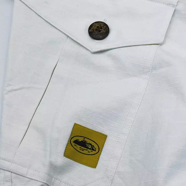 Corteiz Jackets Hooded Half-Zip Cargo Pocket Jacket product detail image 11