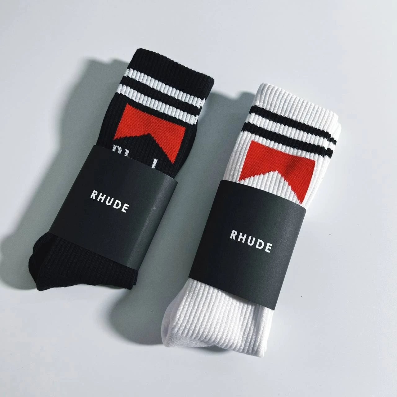 RHUDE Bow Tie Crew Socks