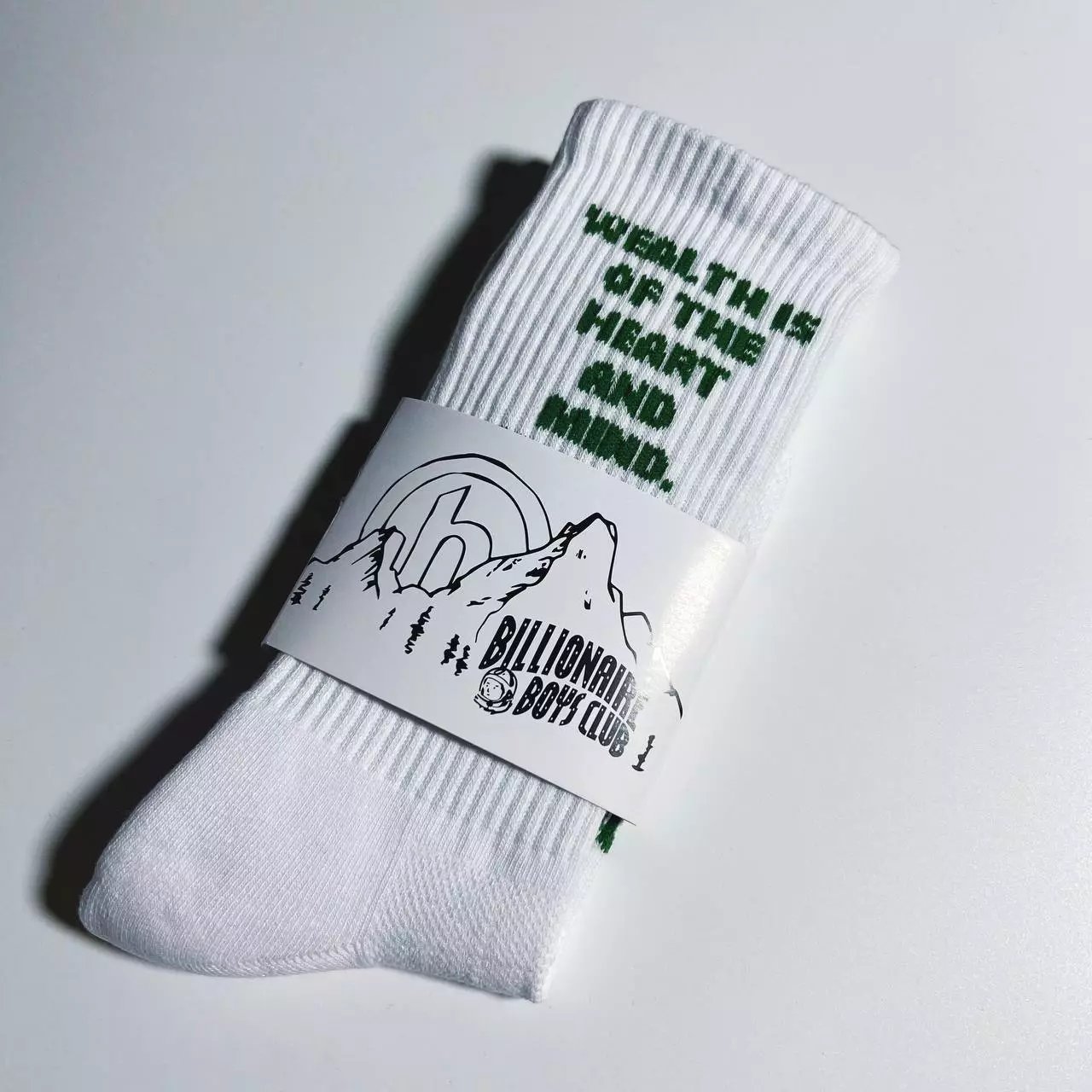 Design HIDDEN EN Future New York Socks White / Green Socks - 13