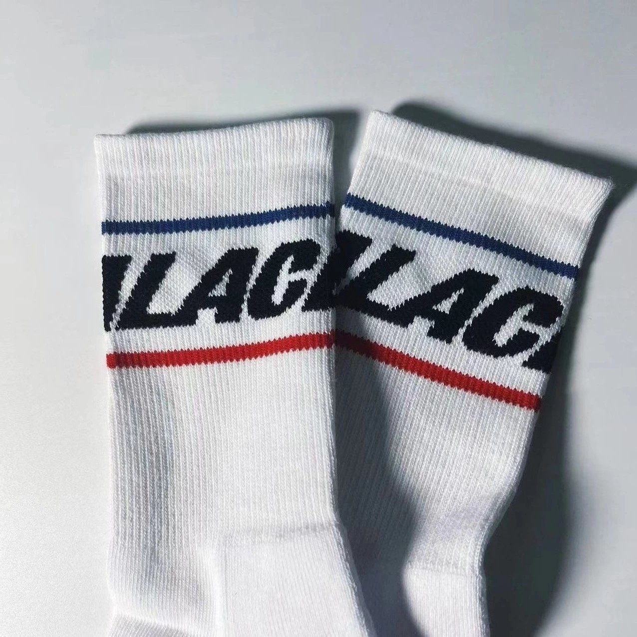 Design PAF Socks White Orange Yellow Black Socks - 6