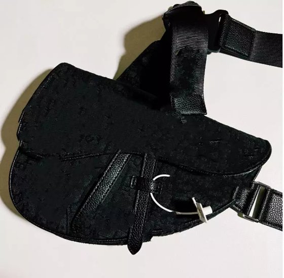 Pure Black Custom Bag