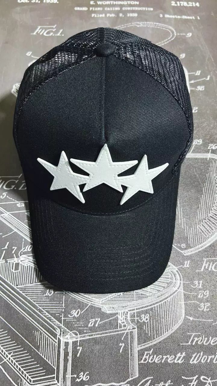 Three Stars Trucker Hat
