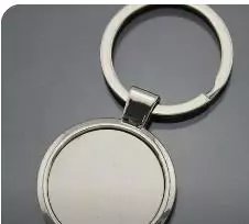 Custom Round Metal Keychain [1
