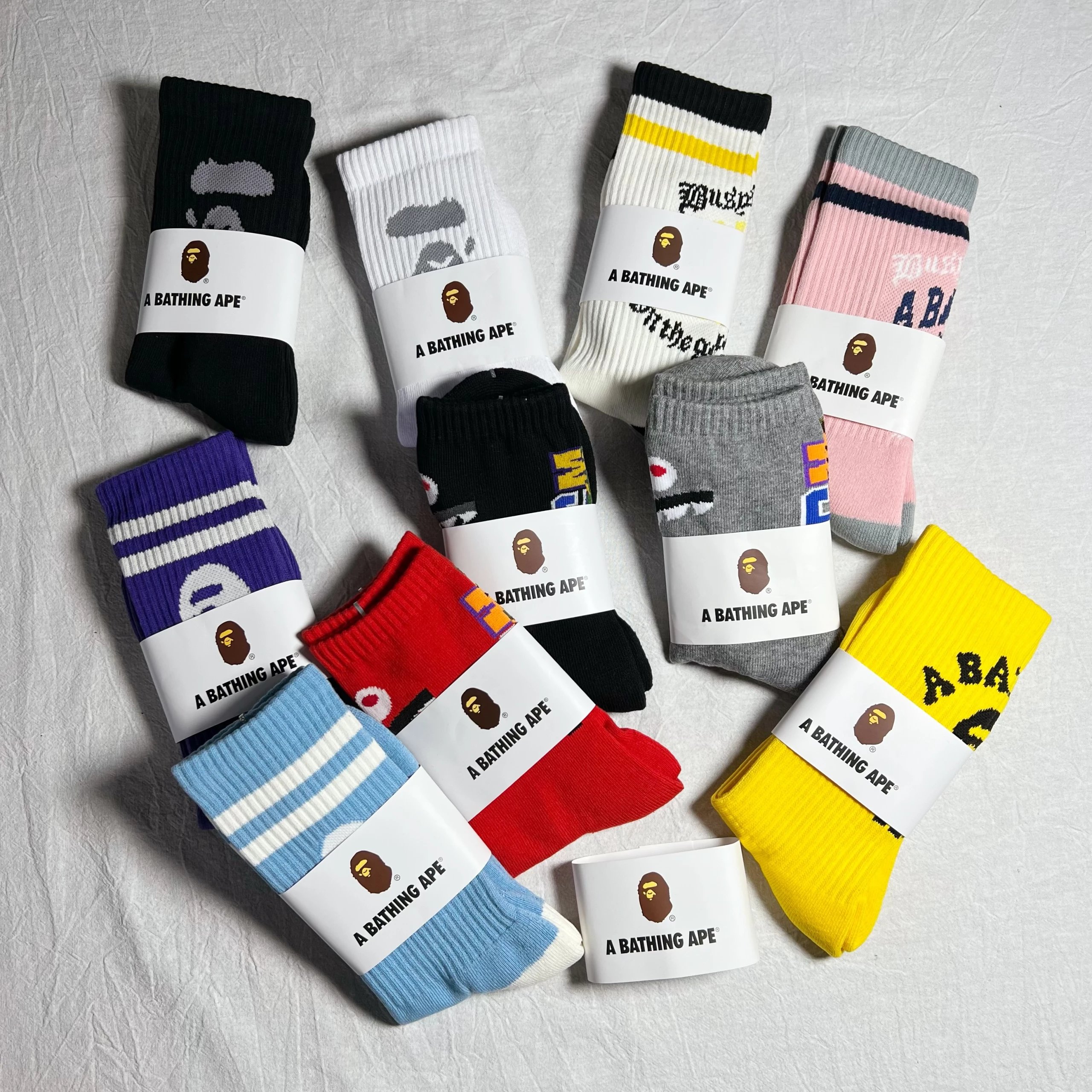A Bathing Ape Socks [1 style]
