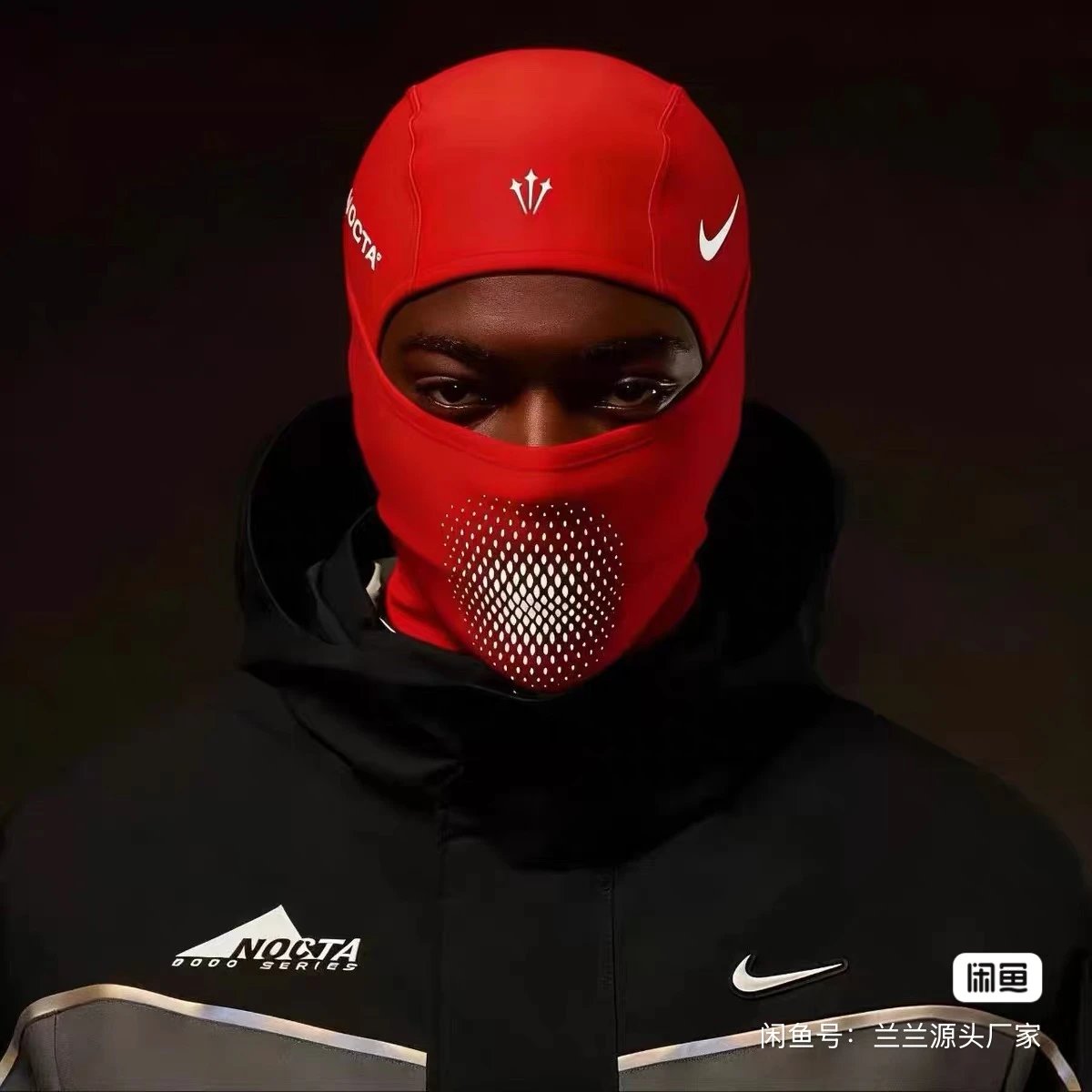 Big red red! 3M Reflective NOTCA Co branded Face Mask Headset