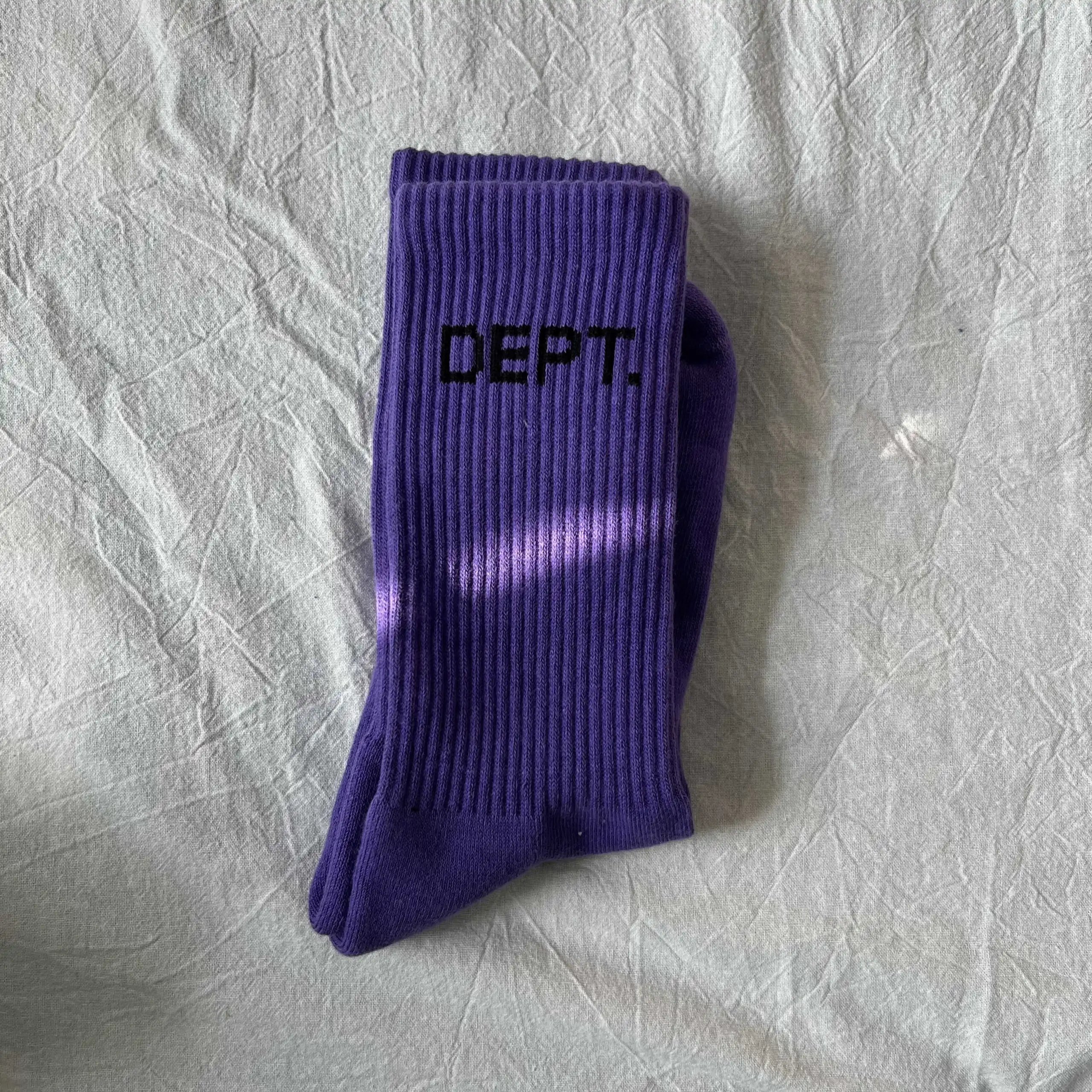 Gallery Dept Crew Sock Long Black and White Socks - 13