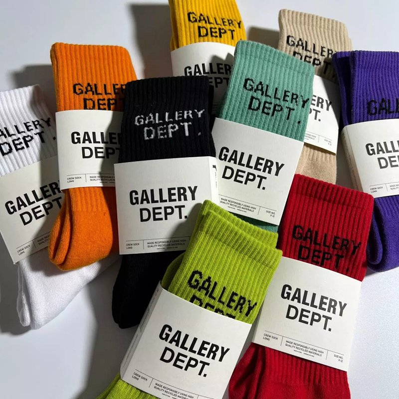 GALLERY DEPT LEAN SOCKS FLO YELLOW