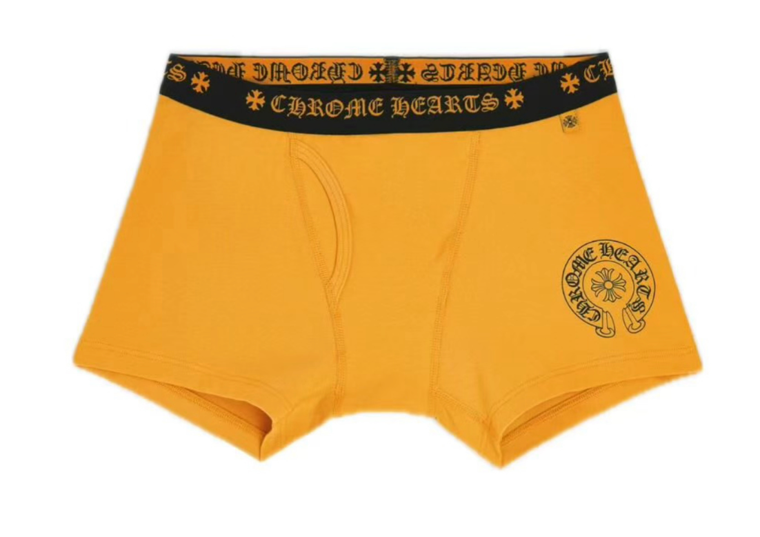 CHRO Yellow Boxer Briefs - Short Leg - Size: S