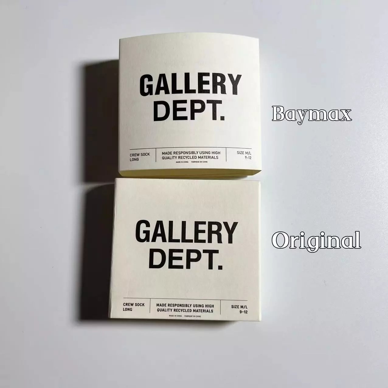 Gallery Dept. Art That Kills Crew Sock Long White - 8