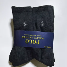 thumbnail for Rl 6 pairs a set towel socks 6 pairs riding socks