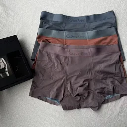 thumbnail for underwear boxer 3 pac a box  黑盒彩色 内裤