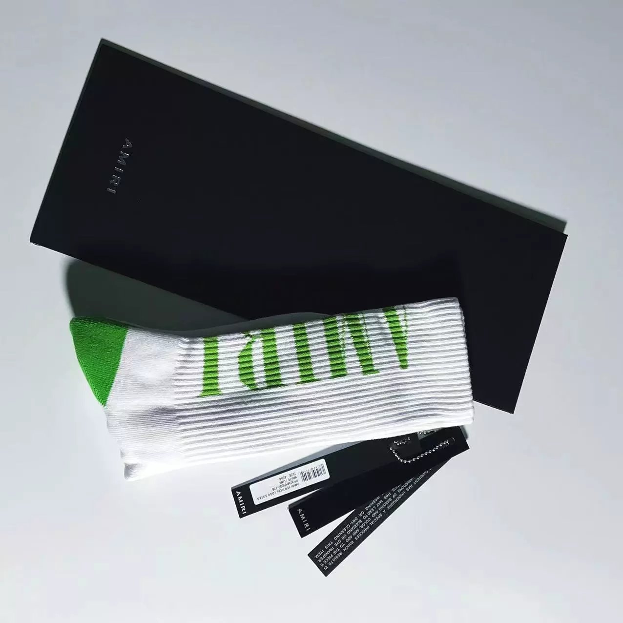 AMIRI Vertical Logo Socks