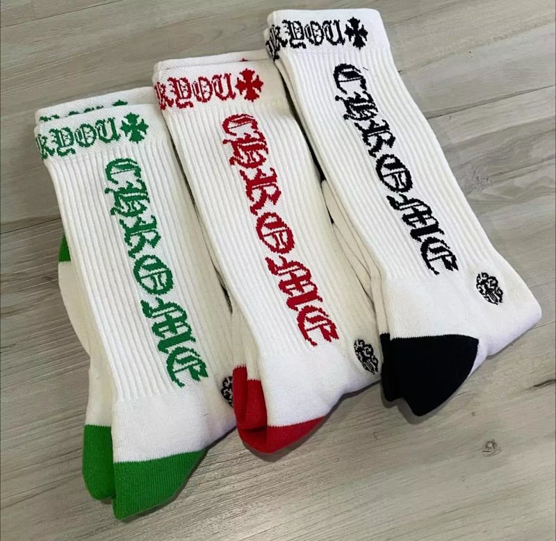 Chrome-hearts 2023 logo towel socks