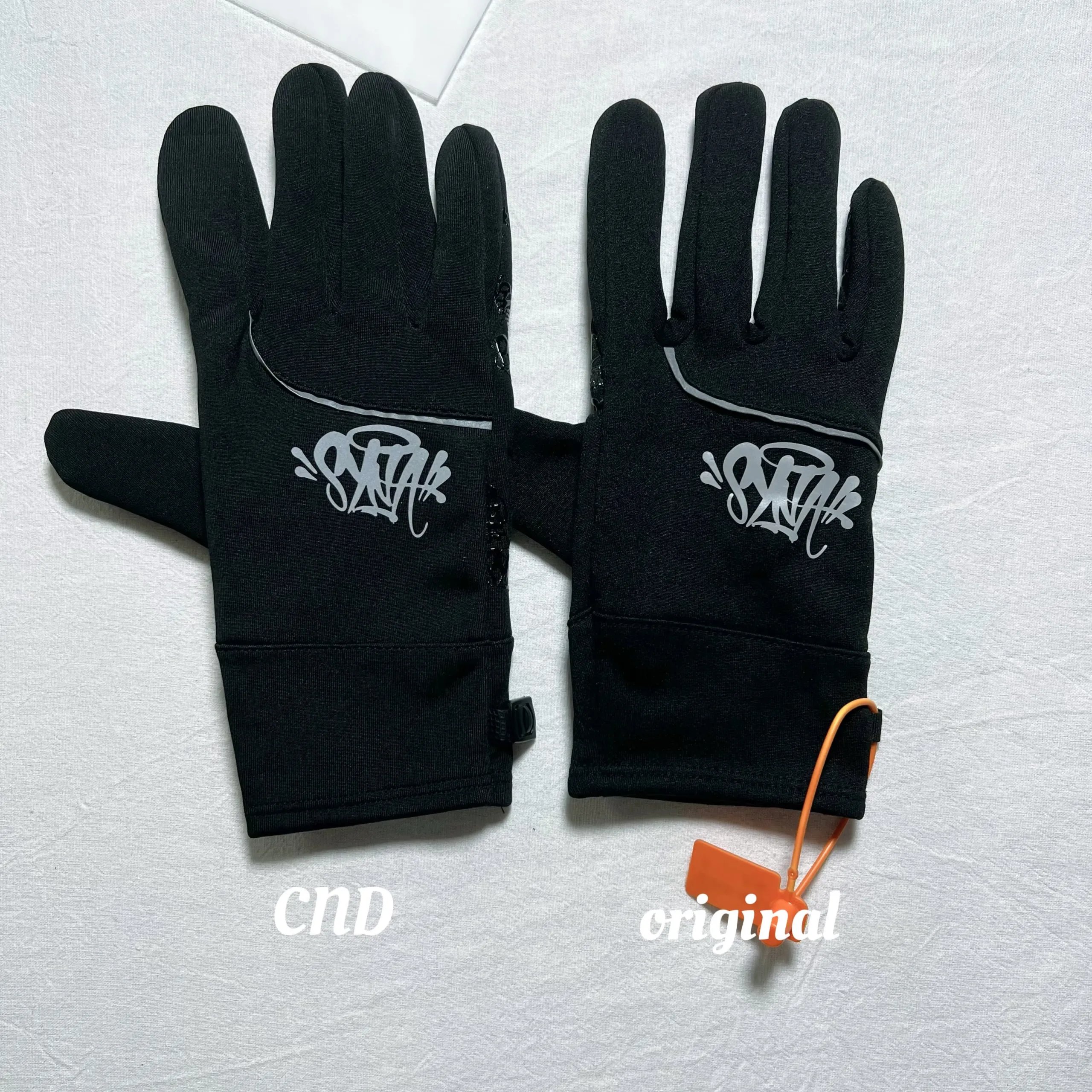 SYNAWORLD SYN NO TRACE GLOVES 黑色3M手套 8